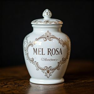 Mel Rosa apothecary jar