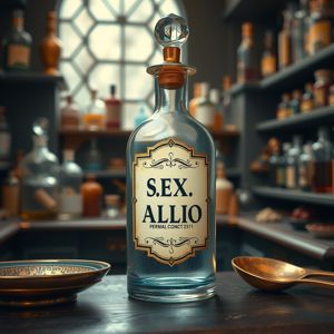 s.ex.allio apothecary jar